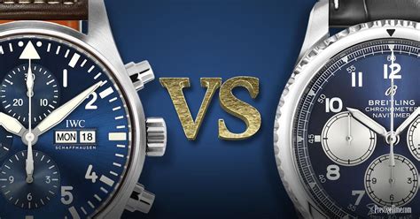 breitling vs omega vs iwc|IWC VS Breitling .